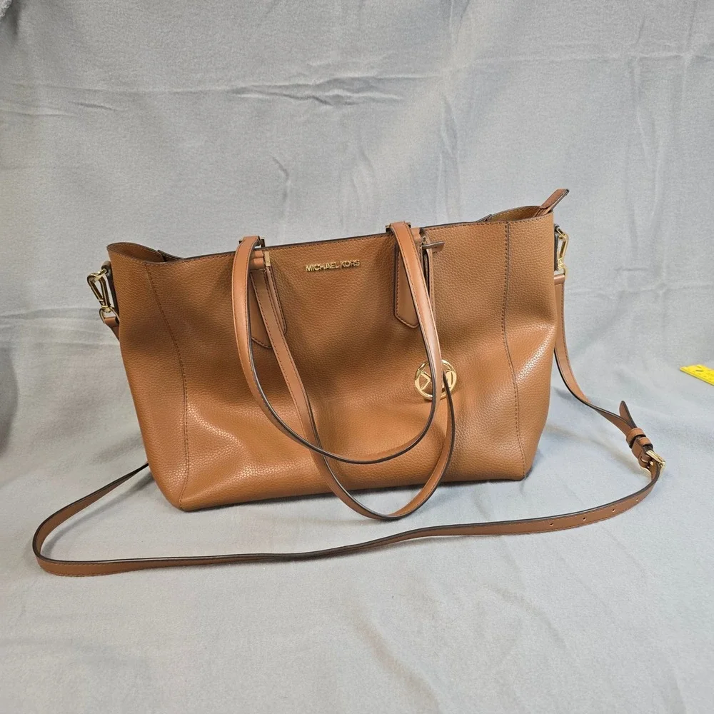 Luggage‎ Brown Pebbled Leather Bag 35H0GKFT9T